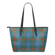 Agnew Ancient Tartan Leather Tote Bag (Small) A9