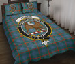 Agnew Ancient Tartan Quilt Bed Set Clan Badge K7