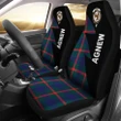Agnew Clans Tartan Car Seat Covers - Flash Style - BN
