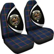 Agnew Modern Tartan Clan Crest Car Seat Cover - Circle Style HJ4