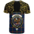 Agnew Modern Tartan Clan Crest T-Shirt - Empire I - HJT4