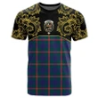 Agnew Modern Tartan Clan Crest T-Shirt - Empire I - HJT4