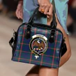 Agnew Modern Tartan Clan Shoulder Handbag A9