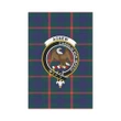 Agnew Modern Tartan Flag Clan Badge K7