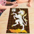 Ainslie Clan Crest Tartan Unicorn Scotland Jigsaw Puzzle K32
