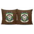 Ainslie Crest Tartan Pillow Cover Thistle (Set of two) A91