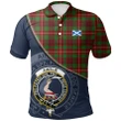 Ainslie Polo Shirts Tartan Crest A30