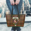 Ainslie Tartan Clan Badge Leather Tote Bag (Small) A9