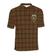 Ainslie Tartan Clan Badge Polo Shirt HJ4