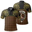 Ainslie Tartan Clan Crest Polo Shirt - Empire I - HJT4