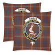 Ainslie Tartan Crest Pillow Cover HJ4