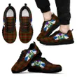 Ainslie Tartan Sneakers with Thistle K5