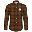 Ainslie.psd Tartan Clan Long Sleeve Button Shirt A91