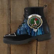 Aiton Clan Crest Leather Boots A30