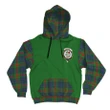 Aiton Clans Tartan All Over Hoodie - Sleeve Color - Bn