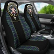 Allardice Tartan Car Seat Cover Clan Badge - Special Version K7