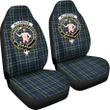 Allardice Tartan Car Seat Covers Clan Badge K7