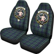 Allardice Tartan Car Seat Covers Clan Badge K7