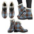 Anderson Ancient Tartan Faux Fur Leather Boots A9