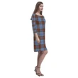 Anderson Modern Tartan Dress - Rhea Loose Round Neck Dress TH8