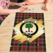 Anderson of Arbrake Clan Crest Tartan Jigsaw Puzzle Gold K32