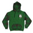 Anstruther Clans Tartan All Over Hoodie - Sleeve Color - Bn