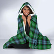 Arbuthnot Clans Tartan Hooded Blanket - BN