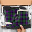 Armstrong Modern Tartan Faux Fur Leather Boots A9