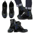 Baird Modern Tartan Leather Boots Lion And Thistle TH8
