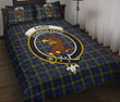 Baird Modern Tartan Quilt Bed Set Clan Badge K7