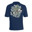 Balfour Blue Lion Tartan Polo Shirts HJ4