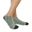 Balfour Blue Tartan Ankle Socks K7