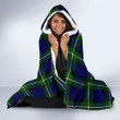 Bannerman Clans Tartan Hooded Blanket - BN