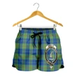 Barclay Hunting Ancient Crest Tartan Shorts For Women K7