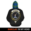Barclay Hunting Ancient In My Head Hoodie Tartan Scotland K32