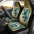 Barclay Hunting Ancient Tartan Car Seat Cover Lion and Thistle Special Style TH8