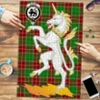 Baxter Modern Clan Crest Tartan Unicorn Scotland Jigsaw Puzzle K32