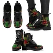 Baxter Modern Tartan Leather Boots Lion And Thistle TH8
