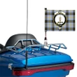 Bell of the Borders Clan Crest Tartan Motorcycle Flag K32