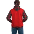 Belshes Clans Tartan All Over Hoodie - Sleeve Color - Bn
