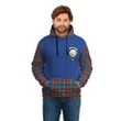 Bethune Clans Tartan All Over Hoodie - Sleeve Color - Bn