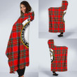 Binning (of Wallifoord) Clans Tartan Hooded Blanket - BN