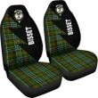 Bisset Clans Tartan Car Seat Covers - Flash Style - BN