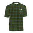 Bisset Tartan Clan Badge Polo Shirt HJ4
