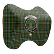 Bisset Tartan Head Cushion Clan Badge K7
