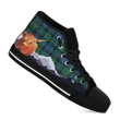 Blackwatch Ancient Clan Women High Top Shoes Custom Highland Cow K23