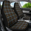 Blackwatch Weathered Tartan Car Seat Covers K7