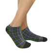 Blair Modern Tartan Ankle Socks K7