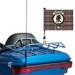 Borthwick Dress Ancient Clan Crest Tartan Motorcycle Flag K32