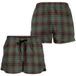 Buchan Ancient Crest Tartan Shorts For Women K7